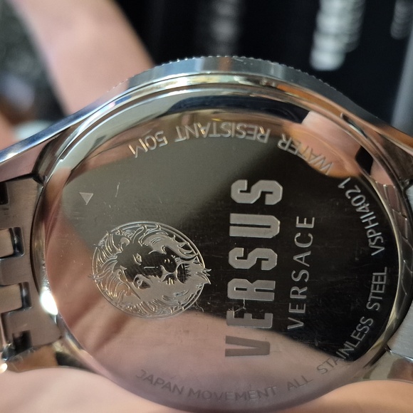 Versus Versace Silver and Blue Men's Watch - Picture 5 of 8